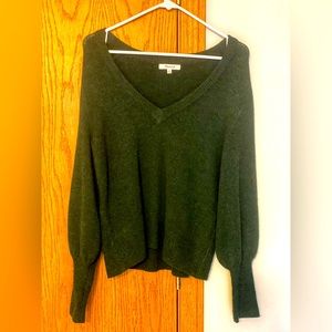 Madewell Xs green sweater